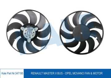FAN MOTORU MASTER II MOVANO