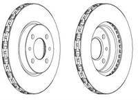 FREN DISKI ON HAVALI 15'' (FIAT: DOBLO-LINEA-ALBEA-IDEA 1.3JTD 1.9JTD-FIORINO 1.3JTD 08-)
