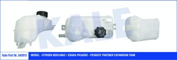 RADYATOR YEDEK SU DEPOSU PARTNER II BERLINGO II 1,6HDI 05>09 KAPAKLI