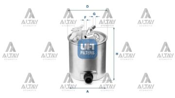 YAKIT FİLTRESİ (MAZOT) LOGAN / LOGAN MCV / SANDERO 1.5DCI