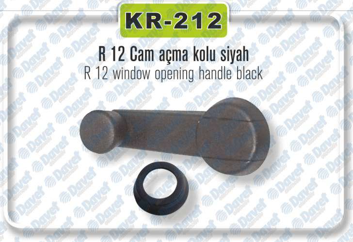 CAM ACMA KOLU SIYAH R9-R11-TOROS