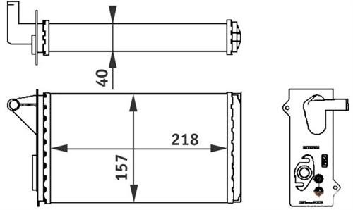 KALORIFER RADYATORU UNO (2 SIRA AL+PL)