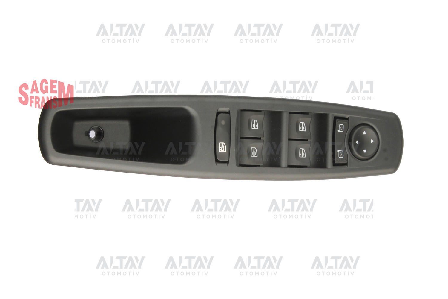 DÜĞME CAM AÇMA FLUENCE / MEGANE III (DÖRTLÜ) AYNA AYAR DÜĞMELİ ÇERÇEVELİ 19 PİN SOL