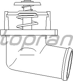 TERMOSTAT  92°  ASTRA F - CORSA B - TIGRA A - VECTRA B X14XE - X16XEL 92->05