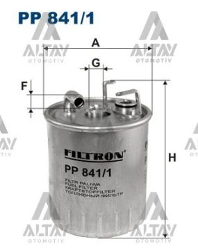 YAKIT FİLTRESİ (MAZOT) W169 / W204 / W212 / W221 C SERİ E SERİ 04=> OM 640-642-651