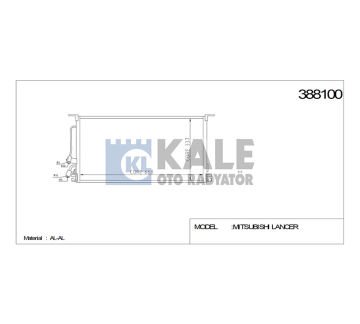 RADYATÖR KLİMA LANCER 03-07