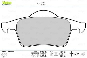 Arka Balata Volvo S60 S80 V70 Xc70 S70 (97-00)
