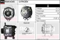 ALTERNATOR 12V 80A BERLINGO XSARA PARTNER 1,4 / 1,6