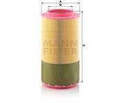 HAVA FILTRESI DIS MAN TGX TGS D2066 D2676 07> TGA D2066 D2866 D2876 00>