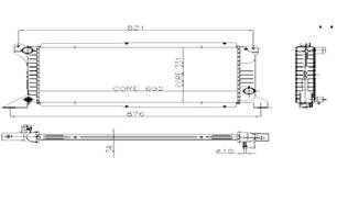MOTOR RADYATORU (+AC) TRANSIT TURBO T12 T15 2,5D 97>01 MANUEL UZUN TIP KLIMALI (1 SIRA ALB)
