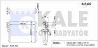 KALORIFER RADYATORU VOLVO S60 2,0T 2,4 2001> S80 1998 2006 V70 2000> XC70 2000> XC90