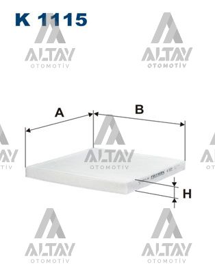 POLEN FİLTRESİ S40 / V40 96-03 KARBONSUZ