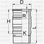 Sılındır Gomlek+Orıng 127,00Mm Scanıa Dsc12 Euro 2-3