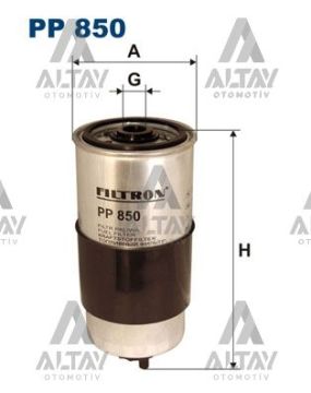 YAKIT FİLTRESİ (MAZOT) PASSAT / A4 / A6 97-00 1.9 TDI AFN-AVG