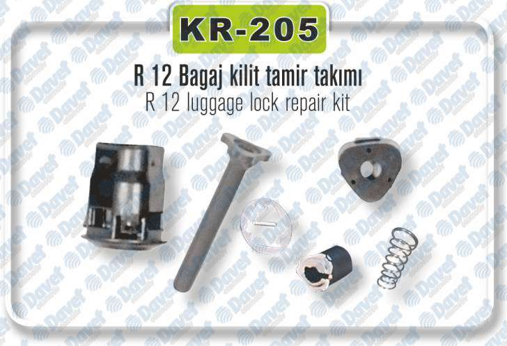 BAGAJ KILIT TAMIR TAKIMI R12