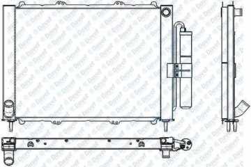 Motor Radyatoru+Klıma Radyatoru Kangoo 1,9Dcı 03>