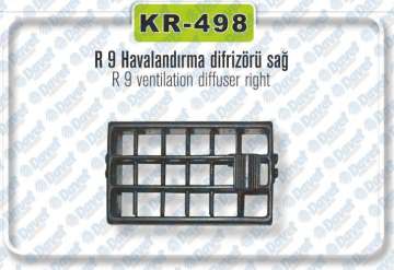 HAVALANDIRMA DIFRIZORU SAG R9