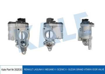 EGR VALFİ MEGANE II-SCENIC II-LAGUNA II-TRAFIC II-VIVARO-GRANT VITARA 05=> 1.9DCI-CDTI-DDİS (8200796571-8200609274-8200507299)