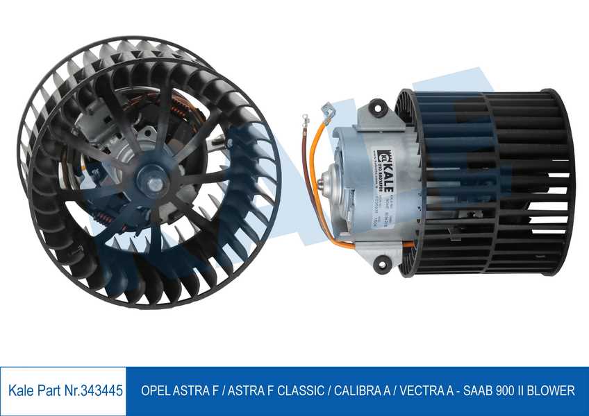 KALORİFER MOTORU 12V OPEL ASTRA F-ASTRA F CLASSIC-CALIBRA A-VECTRA A-SAAB 900 II (MEK.-KLİMALI)
