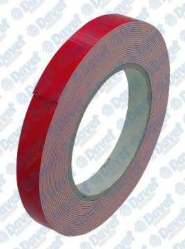 CIFT TARAFLI BANT 1,5cm 10 METRE BEYAZ