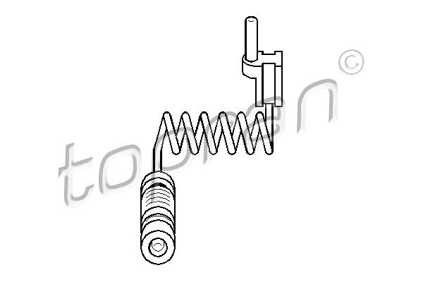 BALATA FISI IKAZ KABLOSU ARKA  W638 VITO 96-03 W463 SPRINTER 00-06 LT28 LT35 46 96-06 GIC162