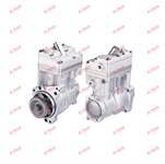 Komple Kompresor Cıft Kafa Mercedes Actros Mp4-Mp5 Arocs Om471 La - Om473 La Euro 6 Voıth
