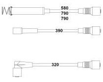 BUJİ KABLOSU VECTRA A 1.8i-2.0 (NZ-NE)