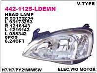ON FAR SAG OPEL ELEKTRIKLI CORSA C 00-