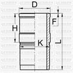 SILINDIR GOMLEK+ORING 114,00MM STD BMC PR 827- CUMMINS 6CTAA 8,3/6 CTAA EURO 1