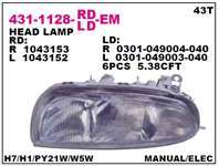 ON FAR SOL ELEKTRIKLI ( FORD : FIESTA MK4 96-98 )