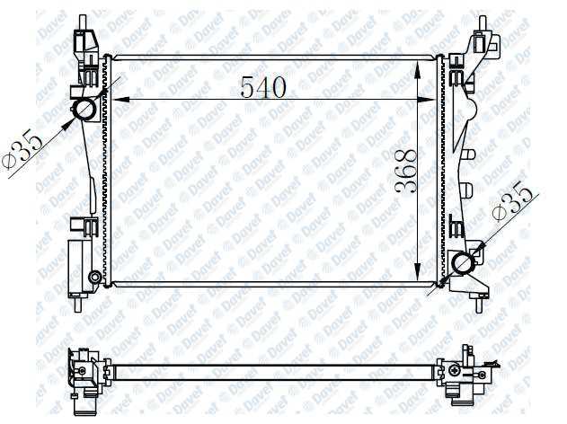 Motor Su Radyatoru Fıat Grande Punto 1,2I 1,4I 2005> Mekanık