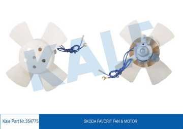 FAN MOTORU SKODA FAVORIT