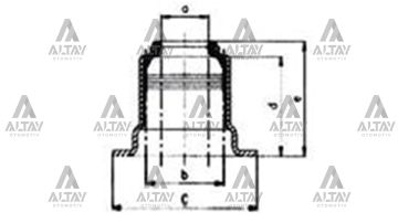 SUPAP LASTİĞİ 208 / 301 / 308 / 5008 / C-ELYSEE / C1 / C3 / C4 / CORSA 21=> 1.2VTİ(5x9x24,2x14)