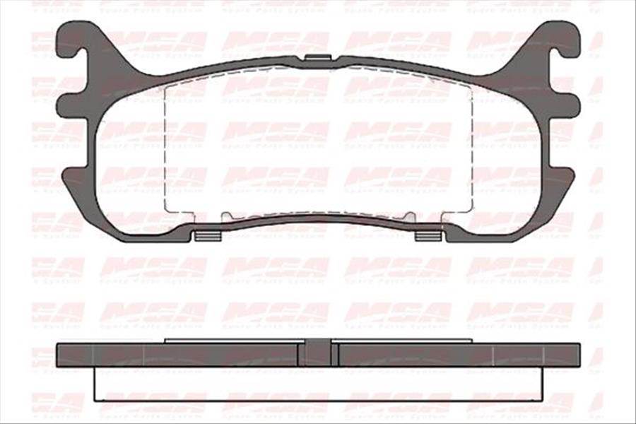 BALATA FREN ARKA-(MAZDA: 323-LANTIS 96>98 ''1.8 16V'' )
