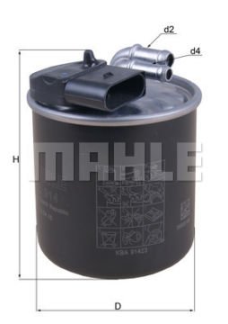 YAKIT FILTRESI MERCEDES OM651 VITO W639 W447 14> SPRINTER 907 910 18>