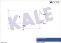 KLIMA RADYATORU (FORD:  TRANSIT V184 01>