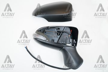 AYNA DIŞ DİKİZ AVENSIS 15=> ELEKTRİKLİ ISITMALI OTOMATİK KATLANIR SİNYALLİ  SAĞ