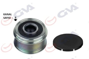 ALTERNATÖR KASNAĞI (RULMANLI) ASTRA H-COMBO-CORSA C-D-MERIVA 1.3CDTI-DOBLO-GRANDE PUNTO-LINEA 1.3MTJ