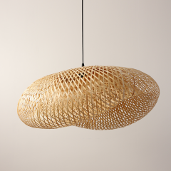 YASMİN 80X55X25 CM BAMBU AVİZE