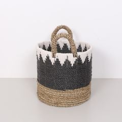 ÇEŞME 31X30X38 CM. MUZ LİFİ EL YAPIMI SEPET M