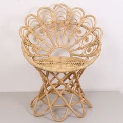 LOVE SERİSİ DOĞAL RATTAN SANDALYE 87X67X45 CM