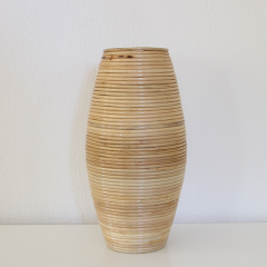 BAMBU DEKORATİF VAZO 50X25 CM