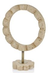 TRAVERTEN PETEK DEKOR 12*25*35 CM
