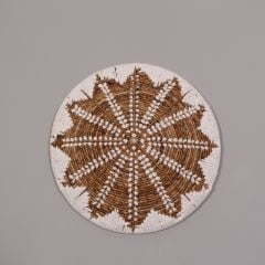 GİRİT 40X9 CM ÇAP- DOĞAL ABAKA DUVAR TABAĞI