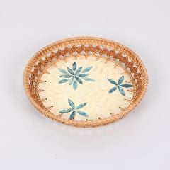 NAKIŞ RATTAN DEKORATİF TABAK VE DUVAR DEKORU 26X5 CM