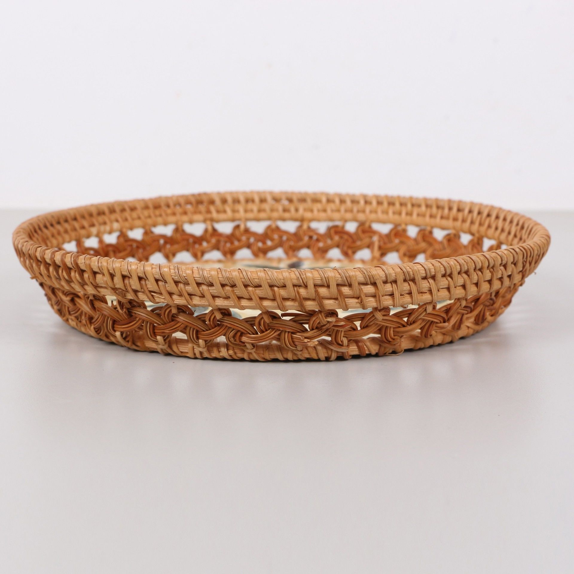 NAKIŞ RATTAN DEKORATİF TABAK VE DUVAR DEKORU 26X5 CM