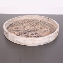 MAUN AĞACI TEPSİ ve DUVAR DEKORU 50x5,5 CM