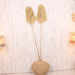 RAYUNG NATUREL YELPAZE DEKOR İKİLİ SET 30X210 CM