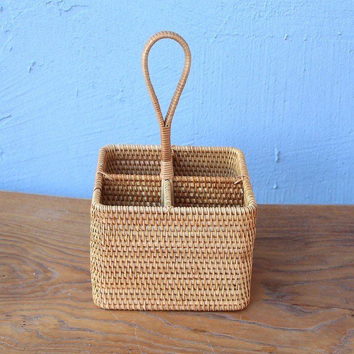 LAURA RATTAN KAŞIKLIK 18X18X13 CM