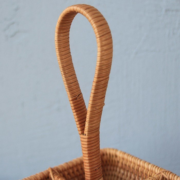 LAURA RATTAN KAŞIKLIK 18X18X13 CM